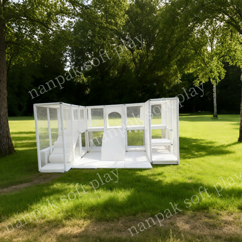 Portable Playground Supplier - All in One Climb Ball Pit Soft Play