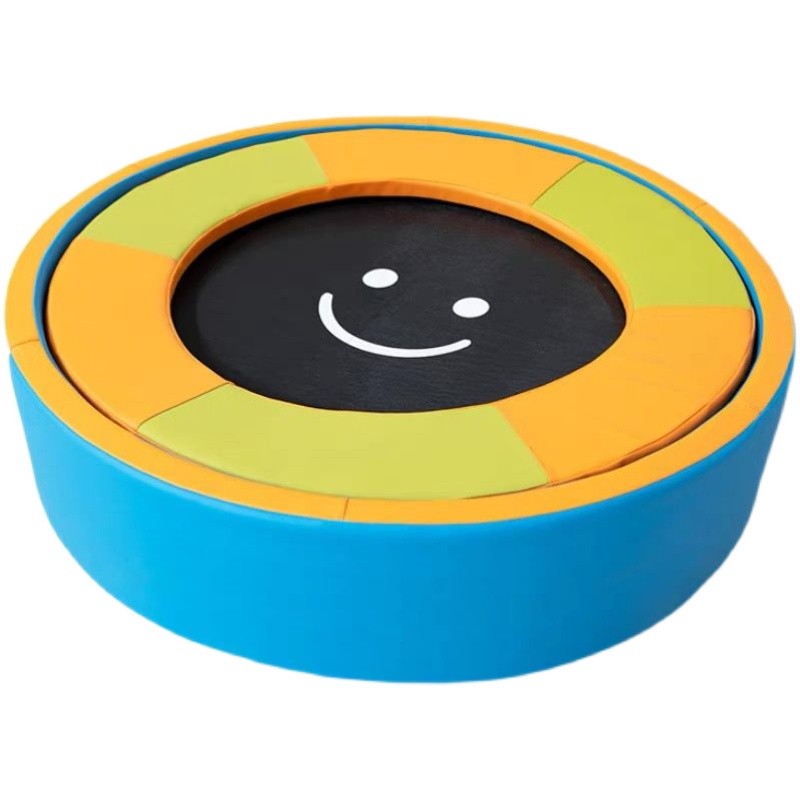 Trampoline Supplier - Square Round Soft Play Mini Jumping Trampoline