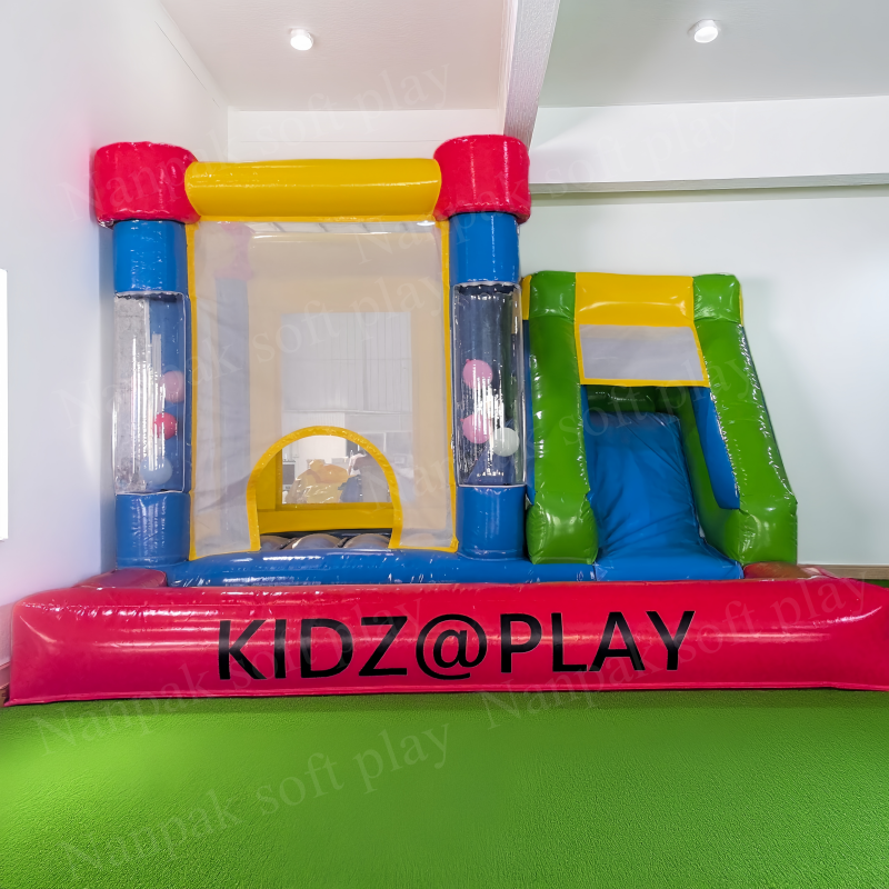 Bouncy Castle Supplier - New Colorful Commercial Inflatable House