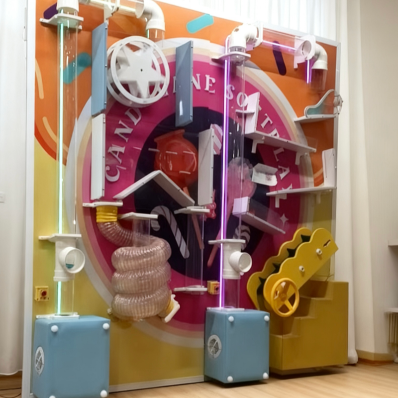 Indoor Playground Factory - Custom Retro Style Interactive Wall Games