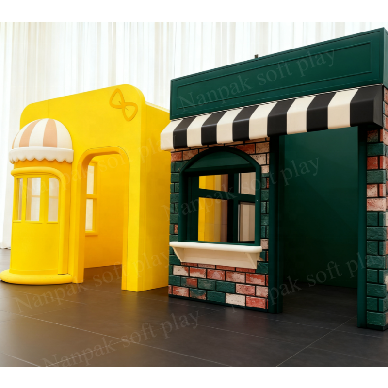 Playground Equipment Supplier - Fire Station Role Play Soft Play House