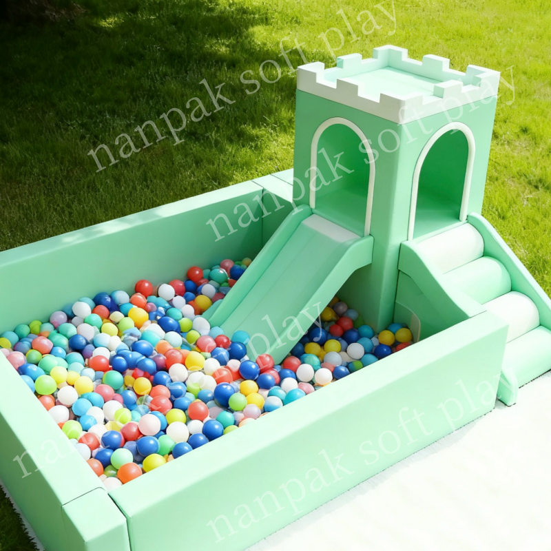 Soft Play Castle Supplier - Ball Pit and Slide Combination Set