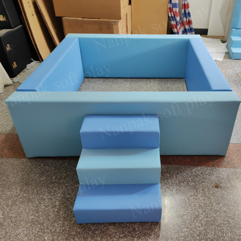 Ball Pit Supplier - Gradient Blue Sensory Ball Pit Climber Set