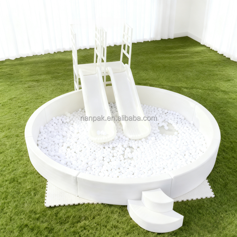 Ball Pit Manufacturer - 10ft 12ft Double Slides Balloon Pit
