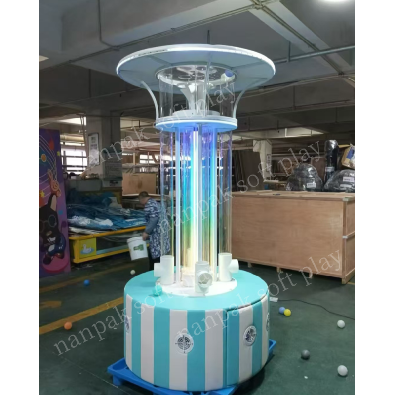 Playground Equipment Supplier - Air Powered Ball Blast Cannon