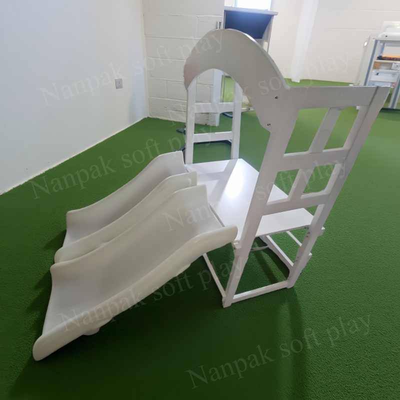 Playground Equipment Manufacturer - Double Slide 4-6ft Ball Pit Set