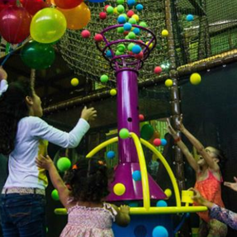 Soft Play Balls Factory - Assorted Colors Sponge Bouncy Balls