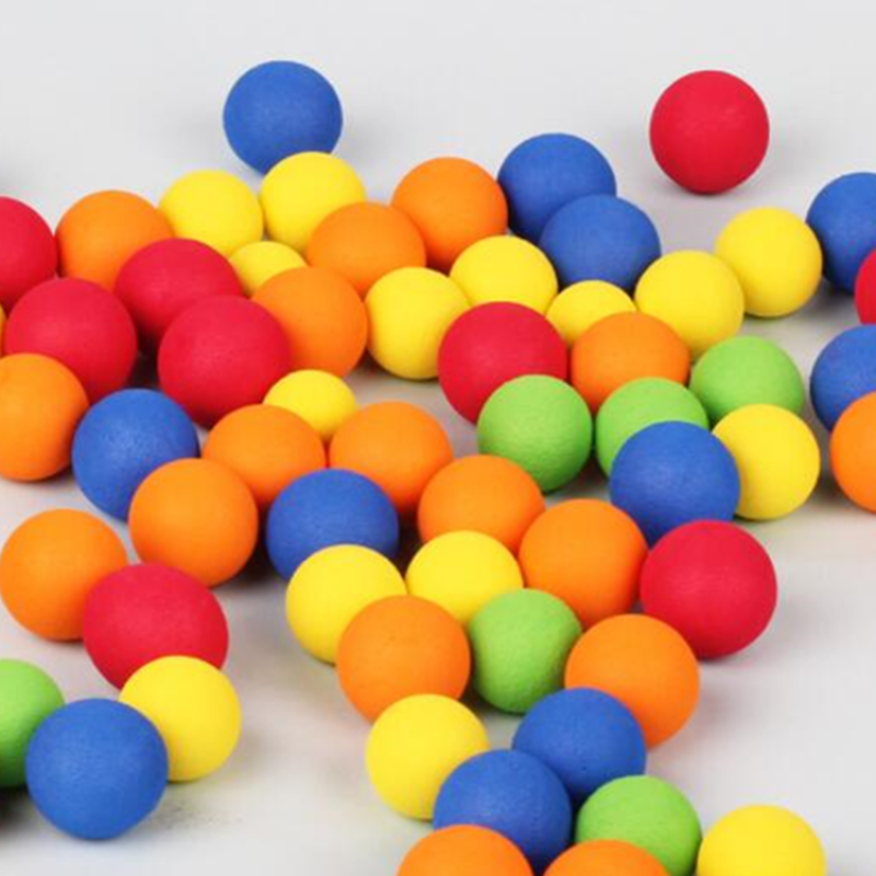 Eva Ball Manufacturer - 10-35mm Color Eva Gun Bullet Balls