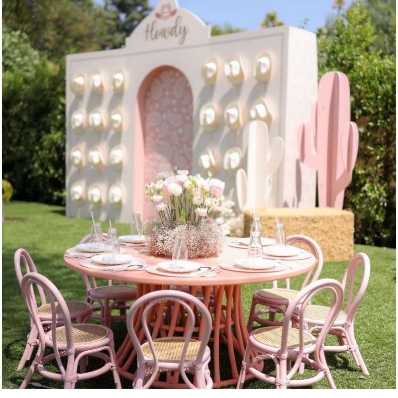 Party Equipment Factory - Colorful Kids Table Chair for Events