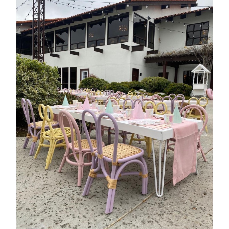 Party Equipment Factory - Colorful Kids Table Chair for Events