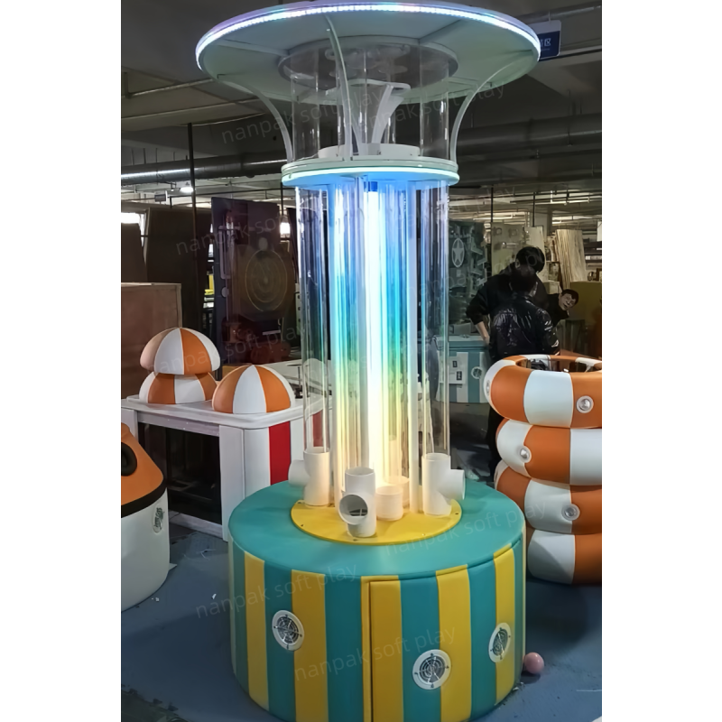 Playground Equipment Manufacturer - Ocean Ball Blowing Game Toy Gun