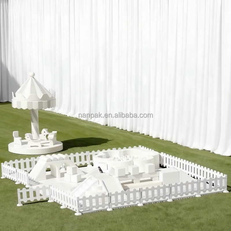 Playground Set Factory - Gender-neutral Carousel Flower Ball Pit