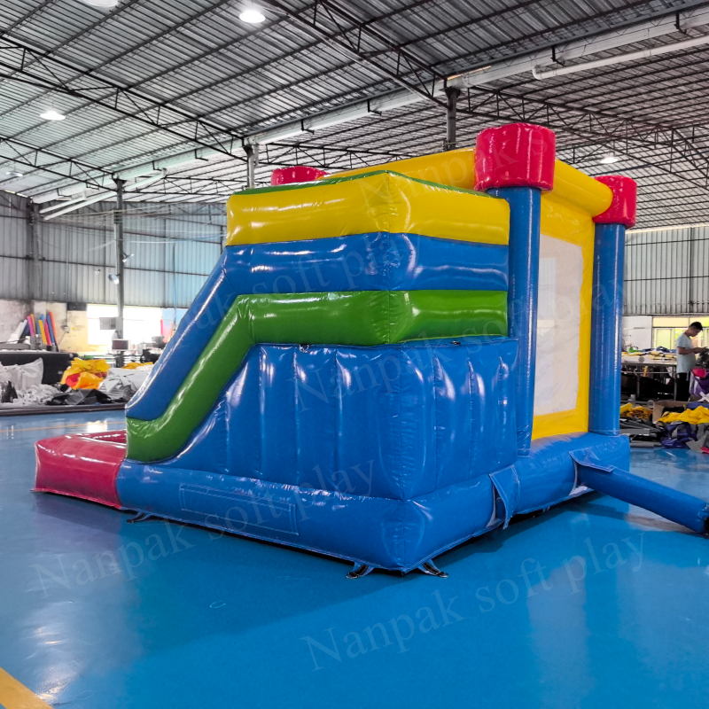 Bouncy Castle Supplier - New Colorful Commercial Inflatable House