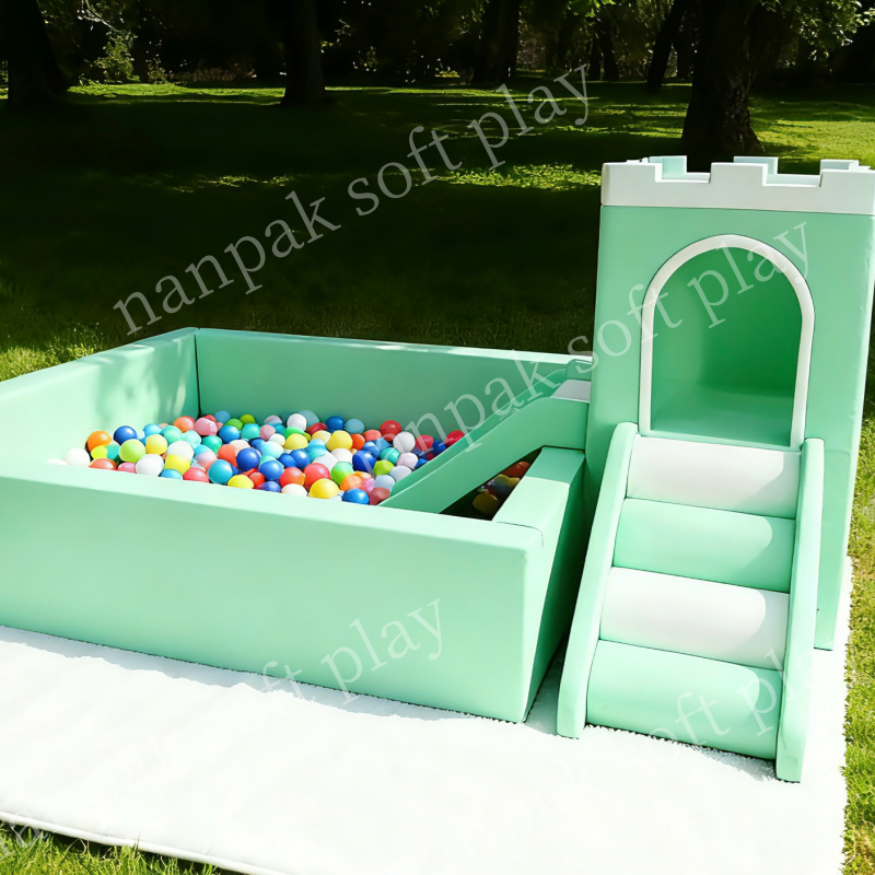 Soft Play Castle Supplier - Ball Pit and Slide Combination Set