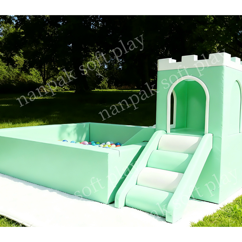 Soft Play Castle Supplier - Ball Pit and Slide Combination Set