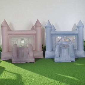 Inflatable Playground Manufacturer - Pastel Jumper with 6ft Slide