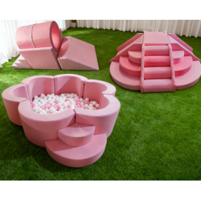 Playground Set Factory - Blossom Flower Ball Pit Tunnel Climber