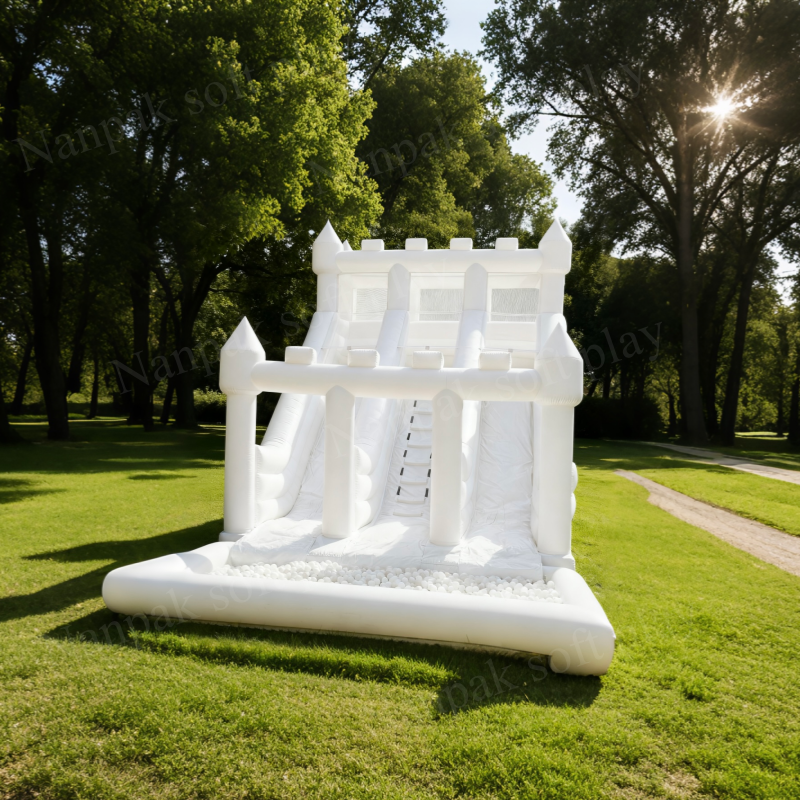 Bounce House Manufacturer - Triple Slide Castle Ball Pit House