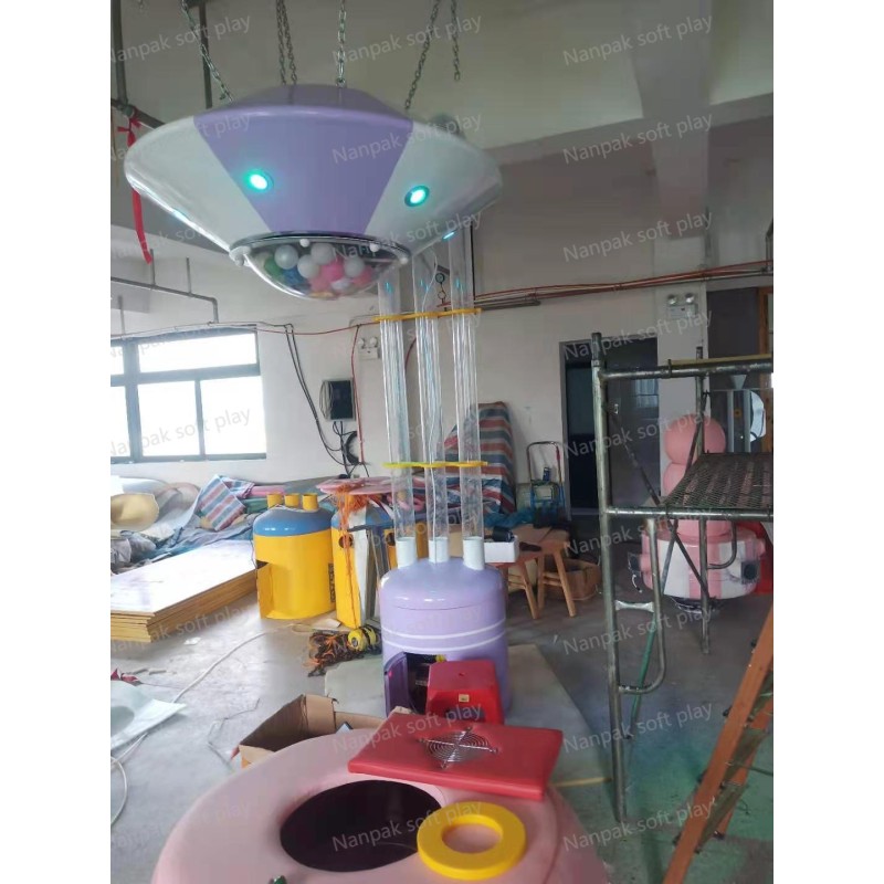 Interactive Cannon Supplier - Durable Metal Ball Blower Gun Zone