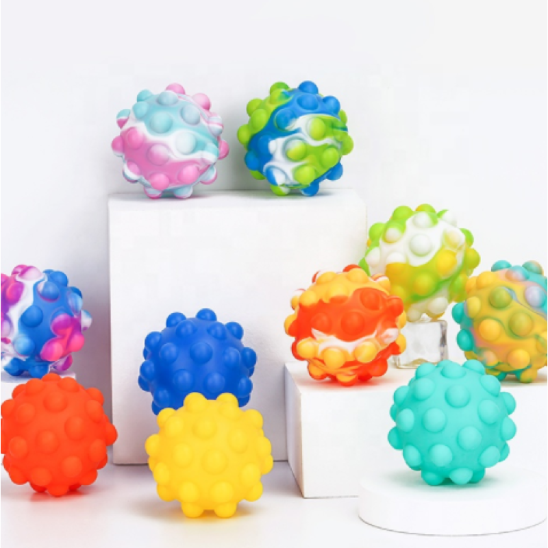 Rubber Ball Supplier - Custom Non-toxic Silicone Pet Toy Balls