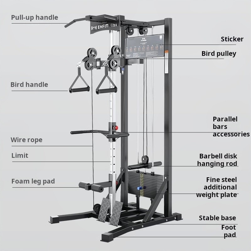 Cable Crossover Machine Factory - Commercial Multi-Functional Trainer