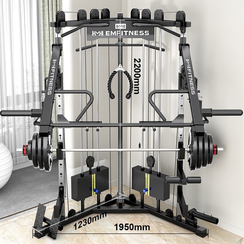 Smith Machine Manufacturer - Multi Function Half Power Rack