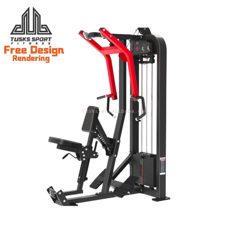 Low Row Machine Manufacturer - Pin Loaded Lat Pull