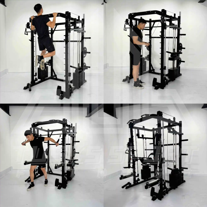 Smith Machine Supplier - Steel Squat Rack Free Weights Training