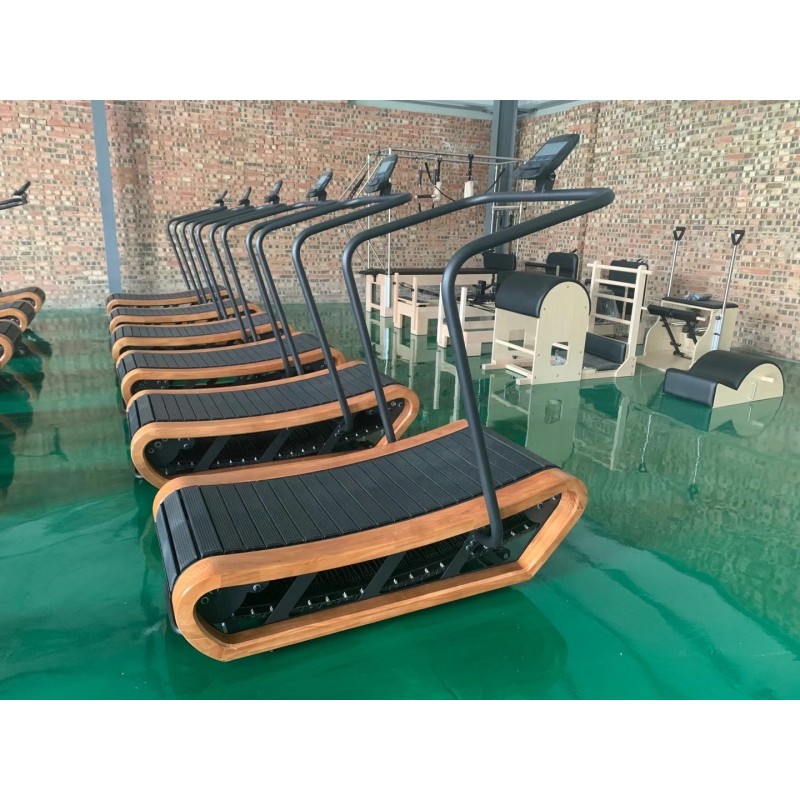 Curved Treadmill Supplier - Self-generated Non-motorized Wood Runner