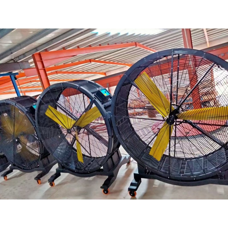 Industrial Fan Factory - Energy-Efficient Steel Floor Fan