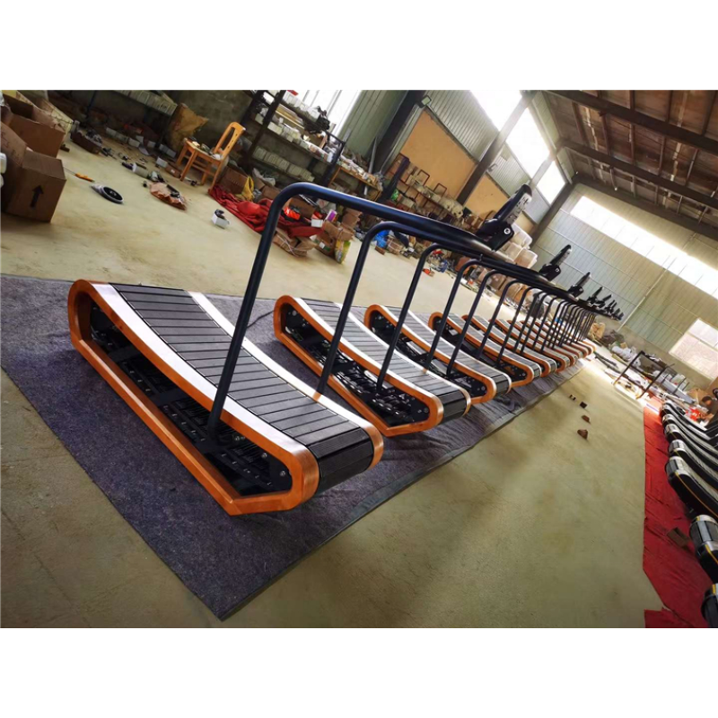 Curved Treadmill Supplier - Self-generated Non-motorized Wood Runner