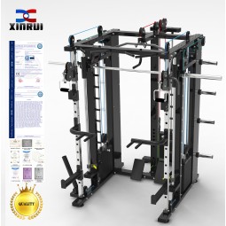 Power Rack Factory - Professional All in 1 Combo Smith Machine