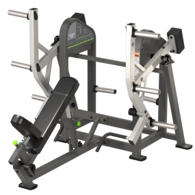 Bicep Curl Machine Supplier - Plate-Loaded Angled Grips