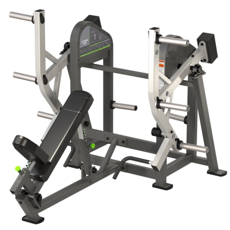 Bicep Curl Machine Supplier - Plate-Loaded Angled Grips