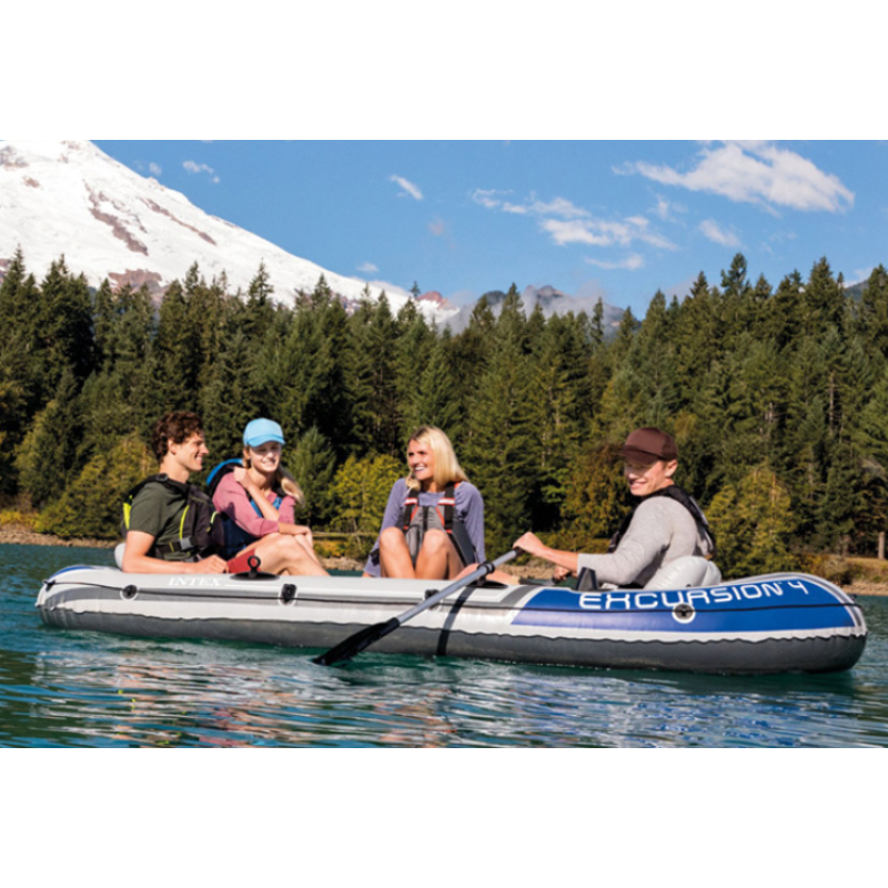 Water Boat Factory - Inflatable 5-person Kayak with Paddles