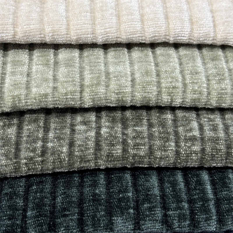 Chenille Fabric Manufacturer - 100% Polyester Knitted Upholstery