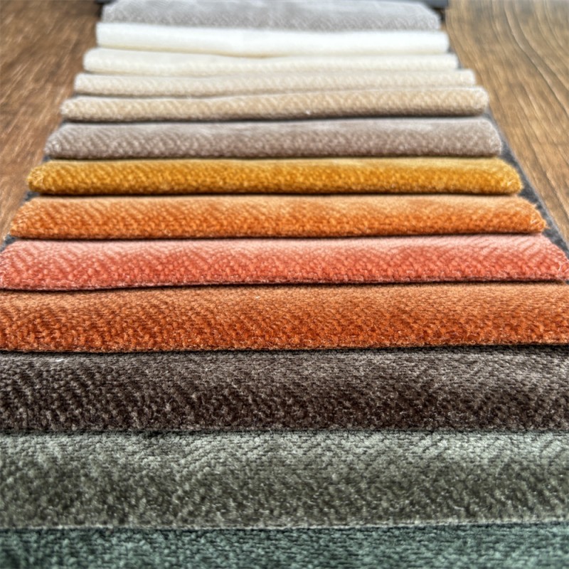 Chenille Fabric Factory - Durable Dye Print Upholstery