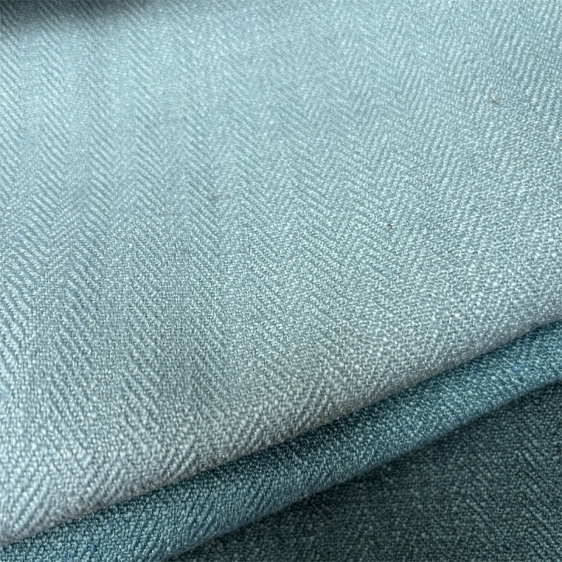 Linen Look Fabric Factory - 100% Polyester Faux Curtains