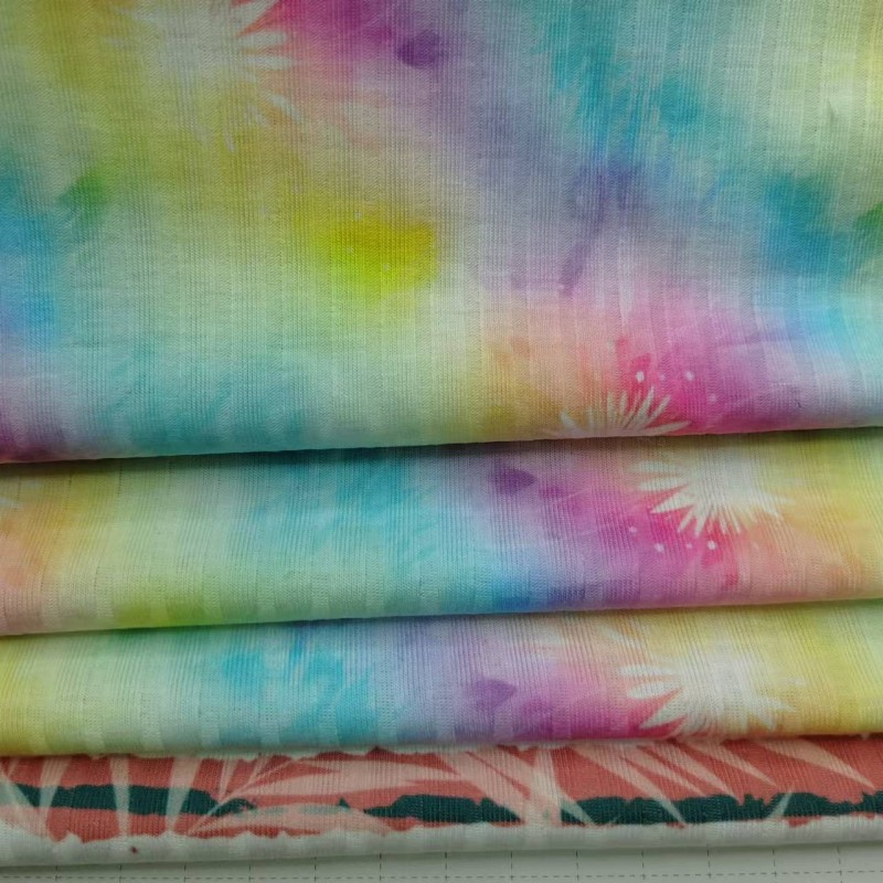 Interlock Fabric Factory - Stretch Polyester Spandex Cotton Feel