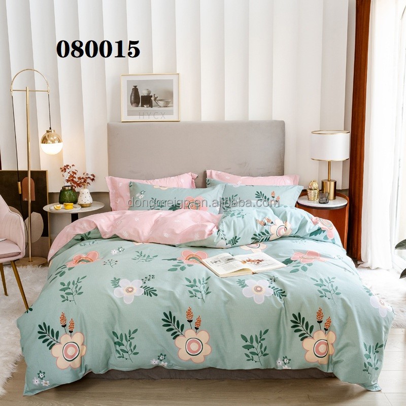 Bed Sheet Set Supplier - Customized 100% Cotton Home Textile