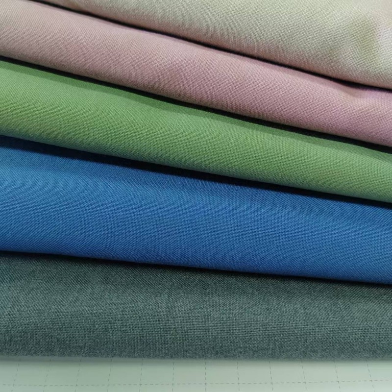 Oxford Fabric Supplier - Polyester Rayon TR Plain Weave