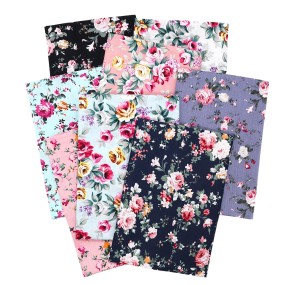 Cotton Fabric Manufacturer - 100% Cotton Poplin Floral Print