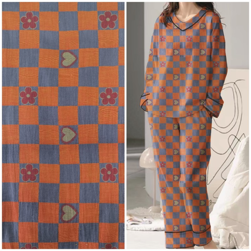 Jacquard Fabric Supplier - 100% Cotton Double Layer Gauze