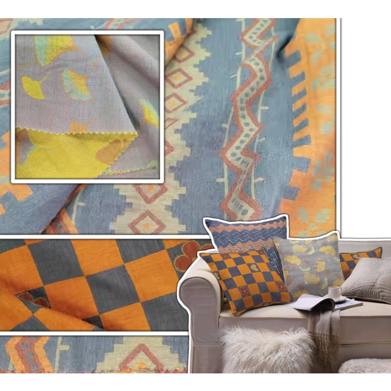 Jacquard Fabric Supplier - 100% Cotton Double Layer Gauze