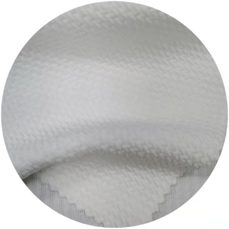 Knitted Fabric Manufacturer - Polyester Spandex Bubble Crepe