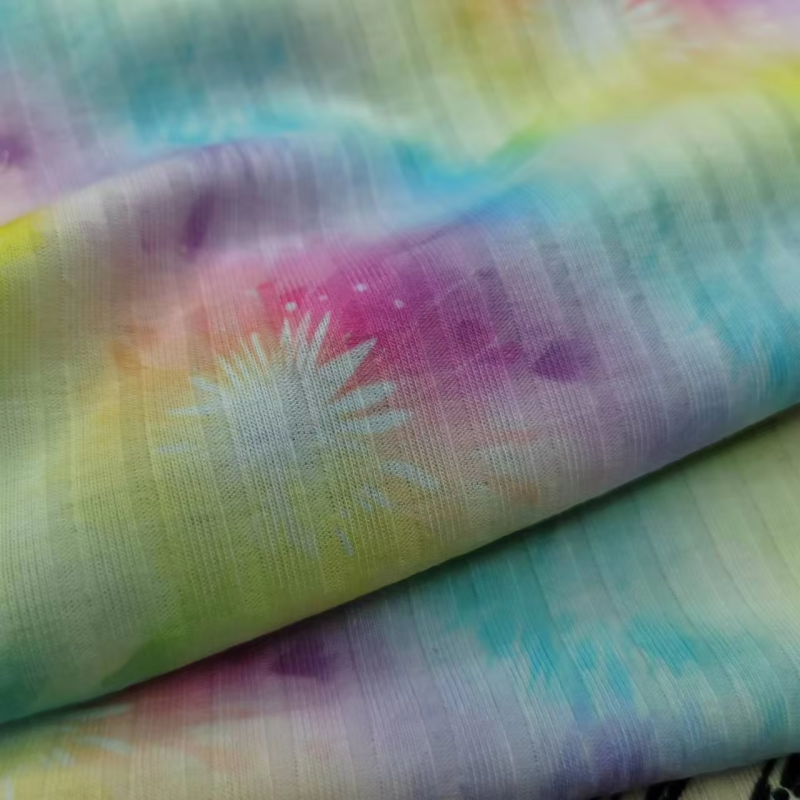 Printed Fabric Factory - Medium Weight Cotton Touch Rib Knit