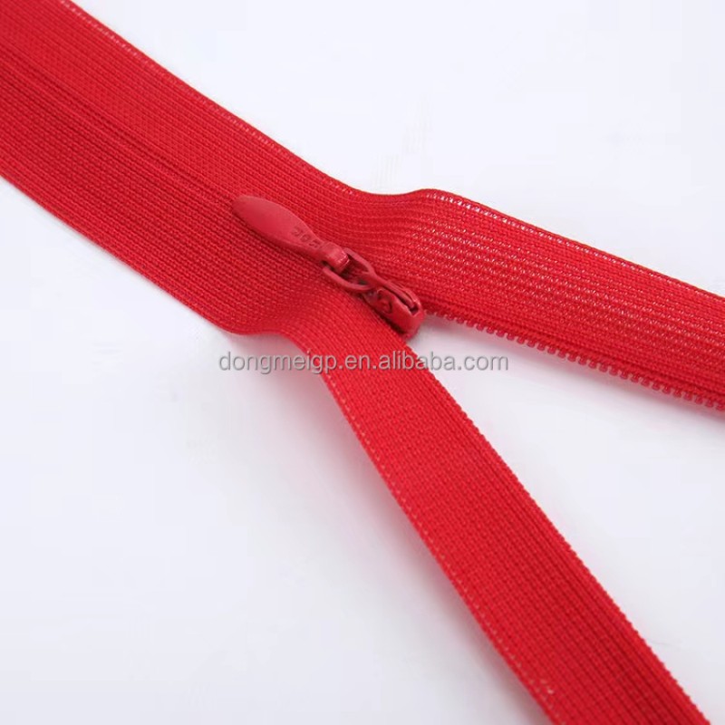 Invisible Zipper Supplier - Multi-color Tear Drop Slider