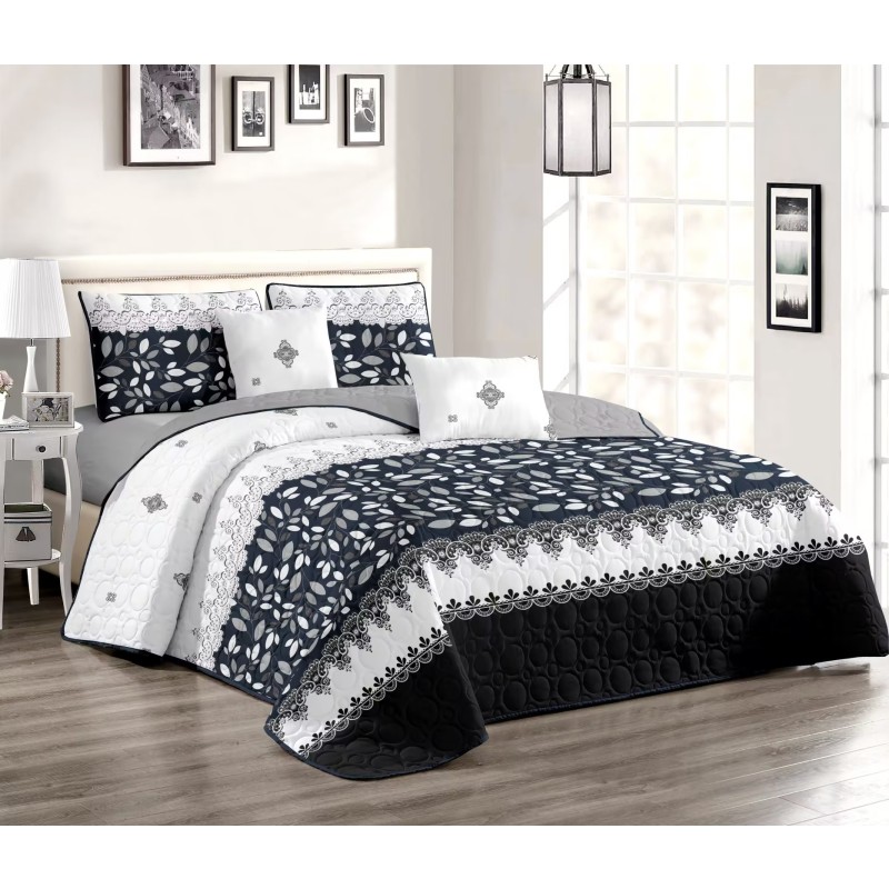 Comforter Set Manufacturer - Custom Floral Quilted Ultrasonic