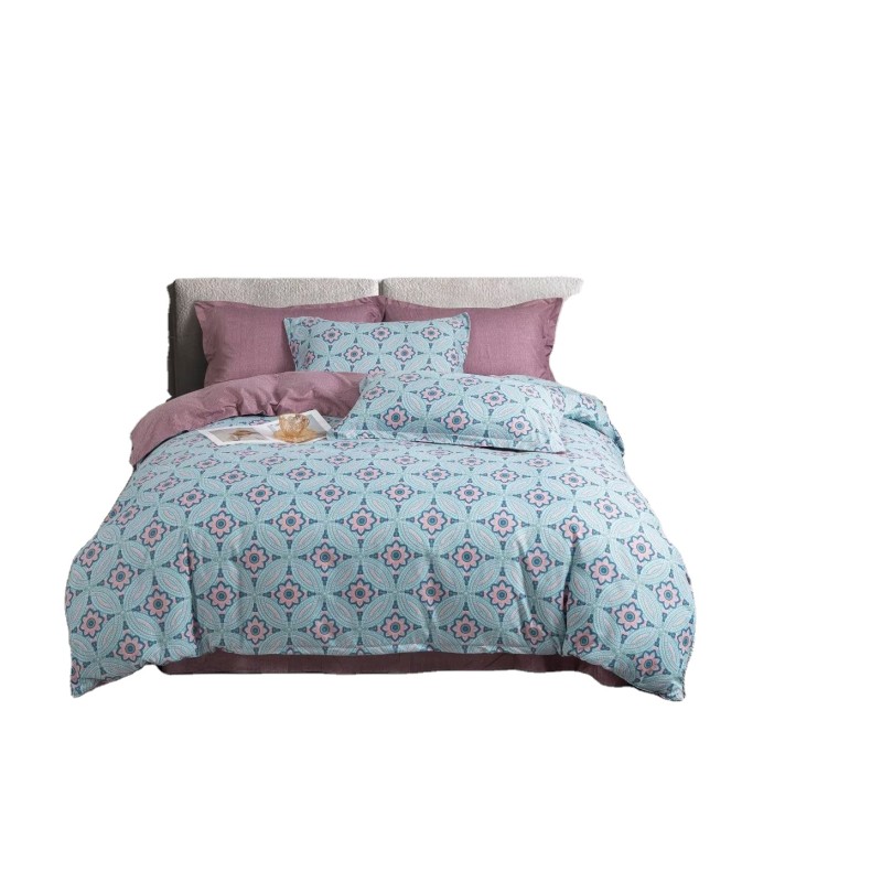 Floral Quilt Set Supplier - Queen 3 Pieces Microfiber Lightweight