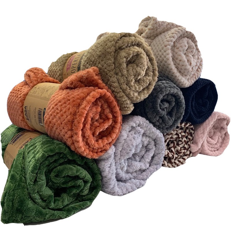 Flannel Blanket Supplier - Factory Spot Single Layer Thin